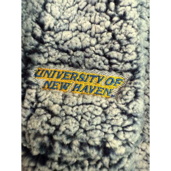 University of New Haven Chargers Sherpa Pullover Men's XXL Blue - Picture 4 of 4